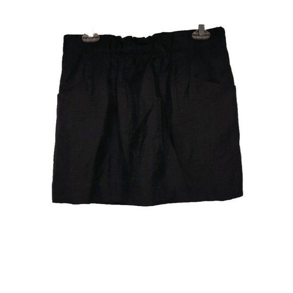 Diane Von Furstenberg Ginsberg Women’s Black Mini Skirt Pockets size 6 - Picture 1 of 12